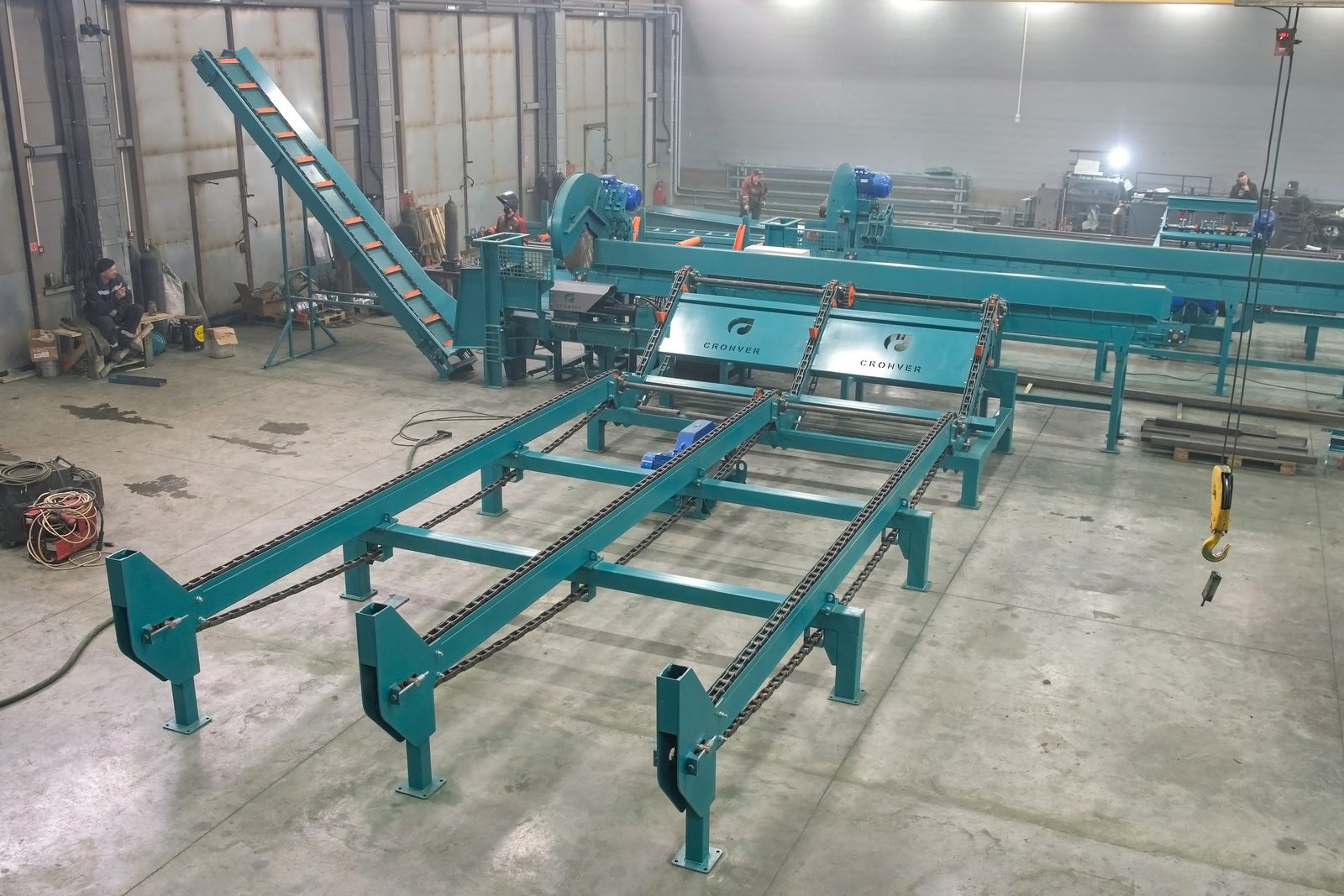 Дровокольный станок Cronver DL 1250